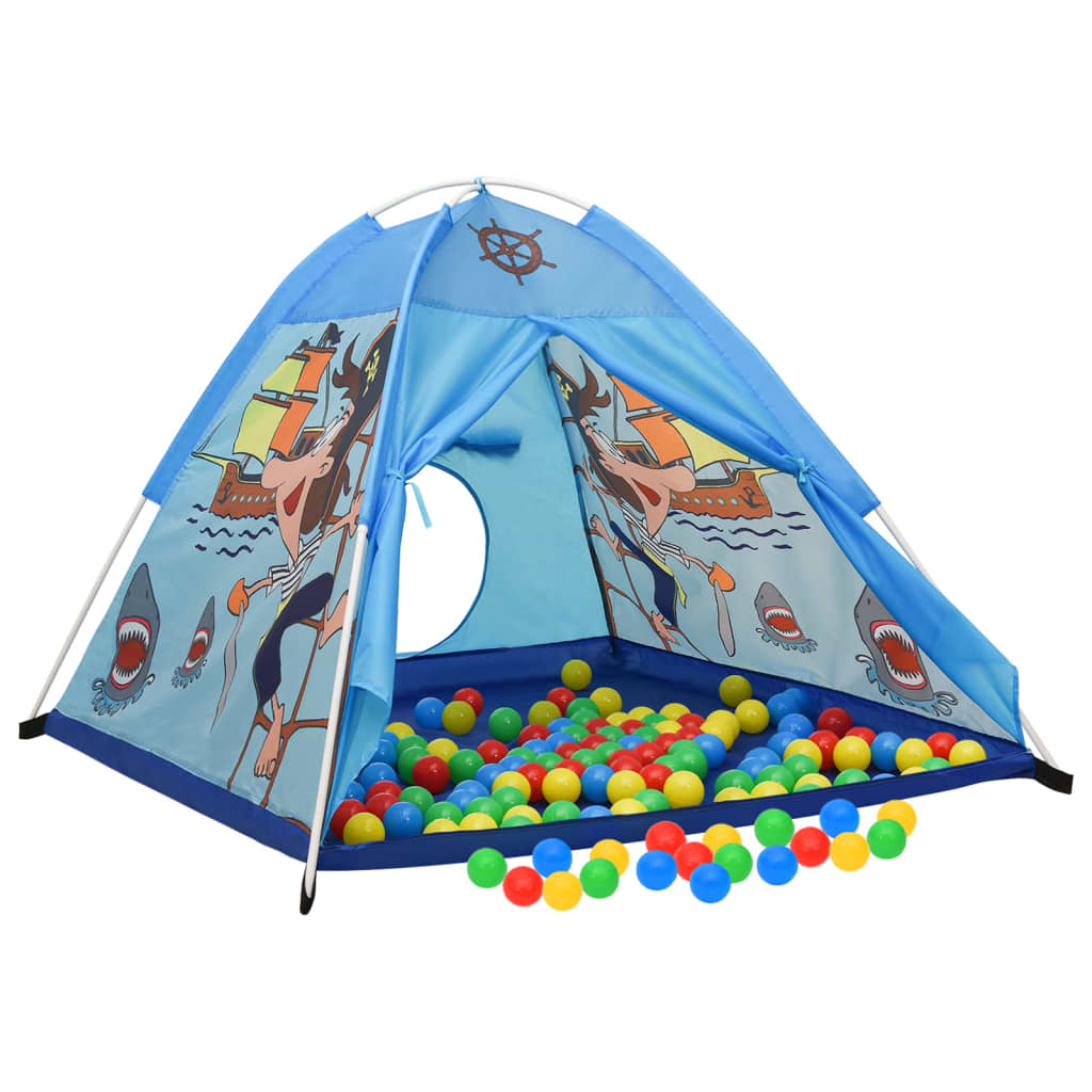 Children Play Tent Blue 120x120x90 cm - Upclimb Ltd
