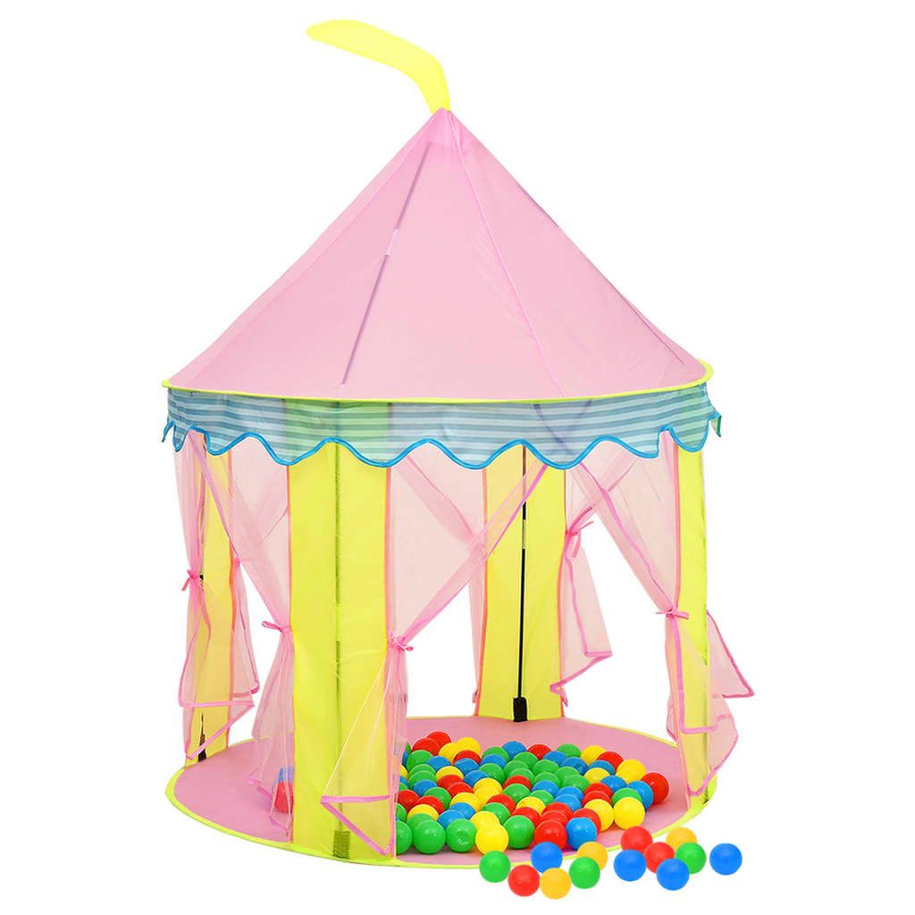 Children Play Tent Pink 100x100x127 cm - Upclimb Ltd