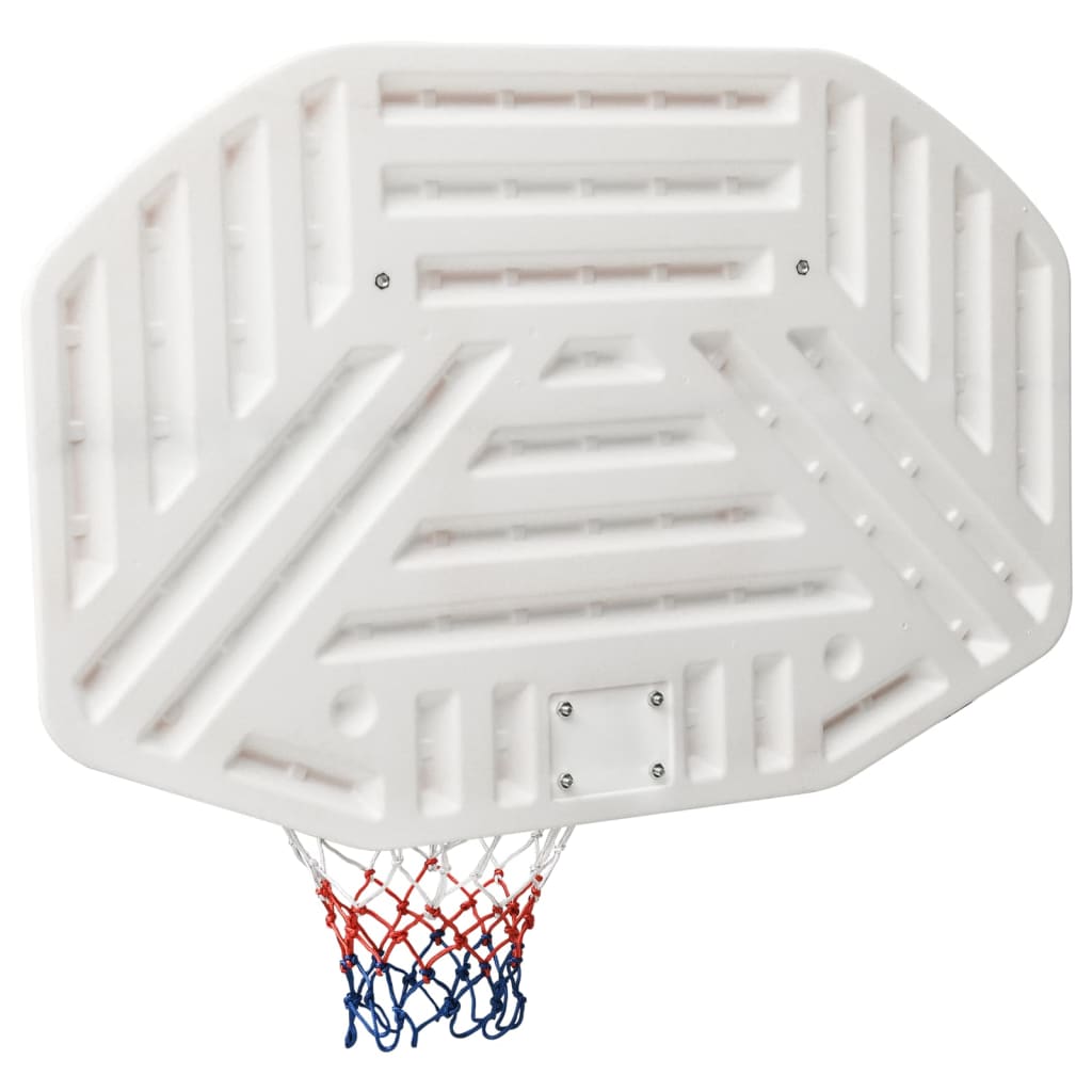 Basketball Backboard White 109x71x3 cm Polyethene - Upclimb Ltd