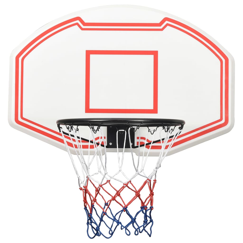 Basketball Backboard White 90x60x2 cm Polyethene - Upclimb Ltd