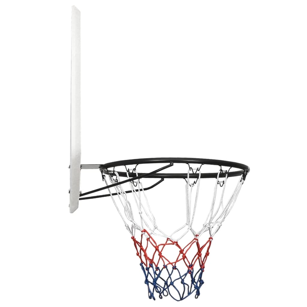 Basketball Backboard White 90x60x2 cm Polyethene - Upclimb Ltd