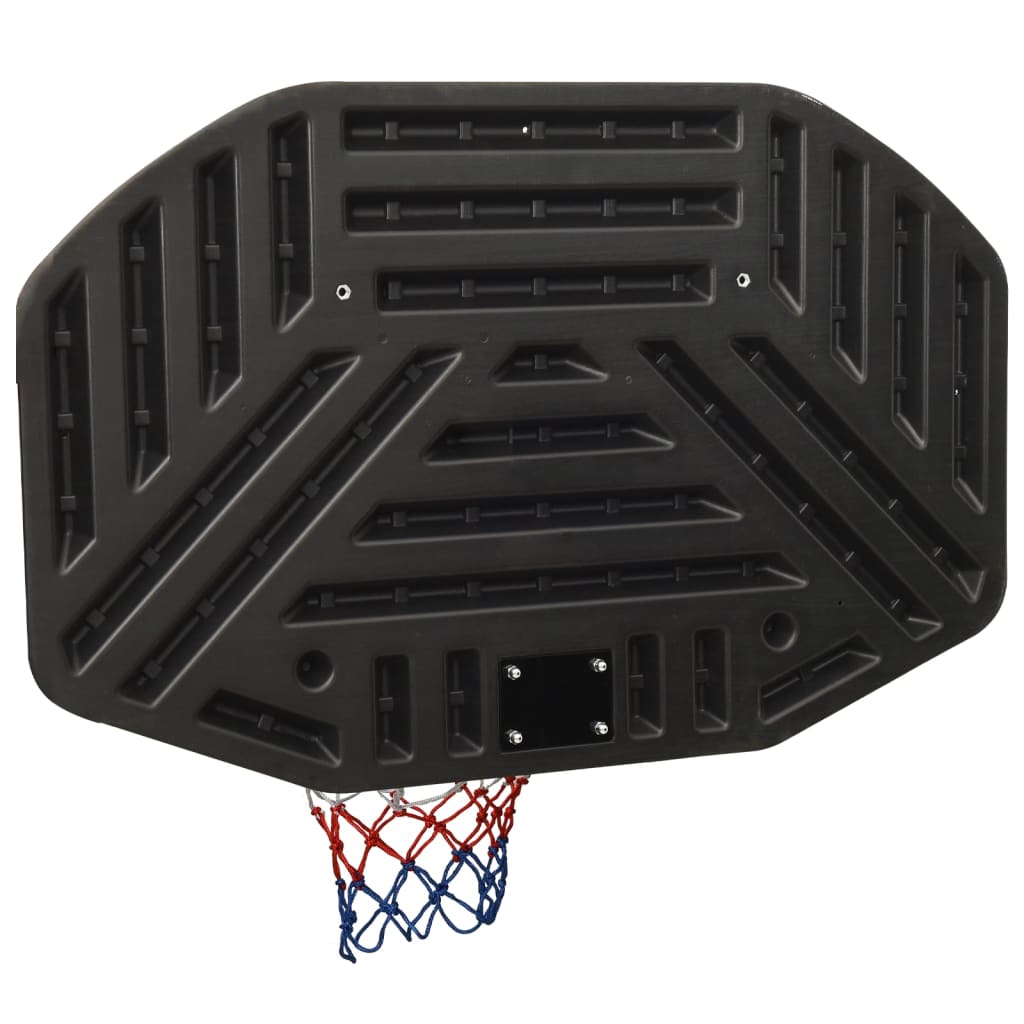 Basketball Backboard Black 109x71x3 cm Polyethene - Upclimb Ltd