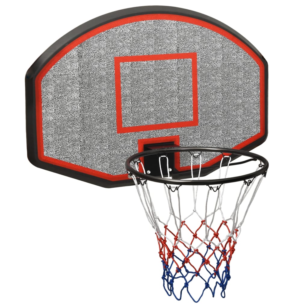 Basketball Backboard Black 90x60x2 cm Polyethene - Upclimb Ltd