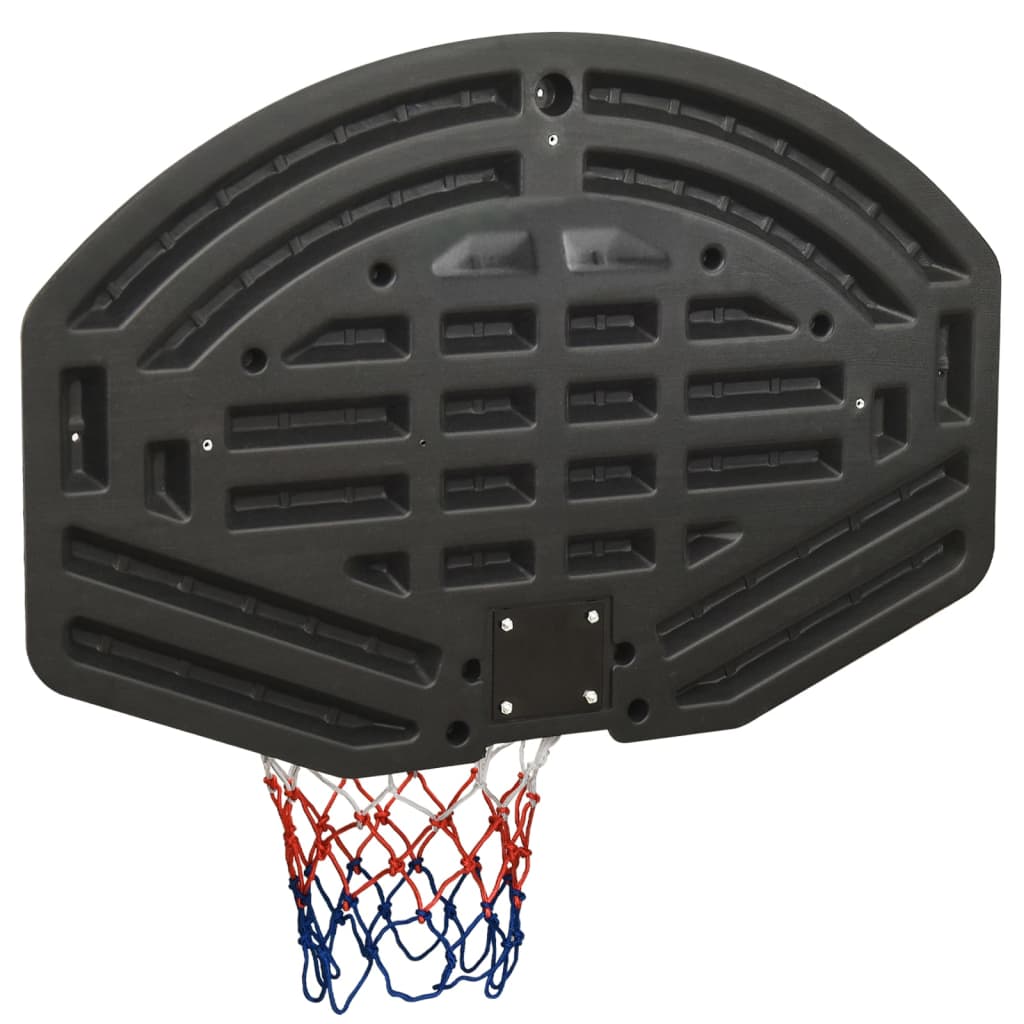 Basketball Backboard Black 90x60x2 cm Polyethene - Upclimb Ltd
