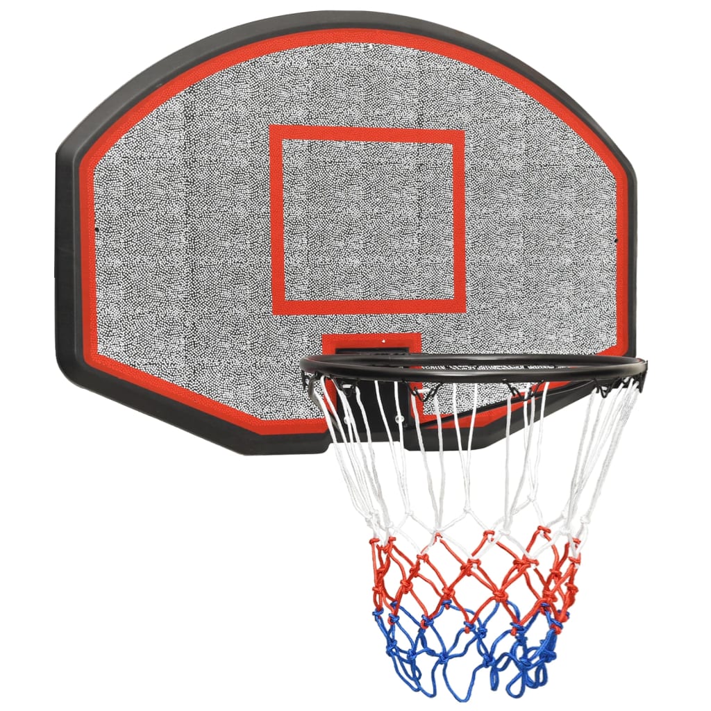 Basketball Backboard Black 71x45x2 cm Polyethene - Upclimb Ltd