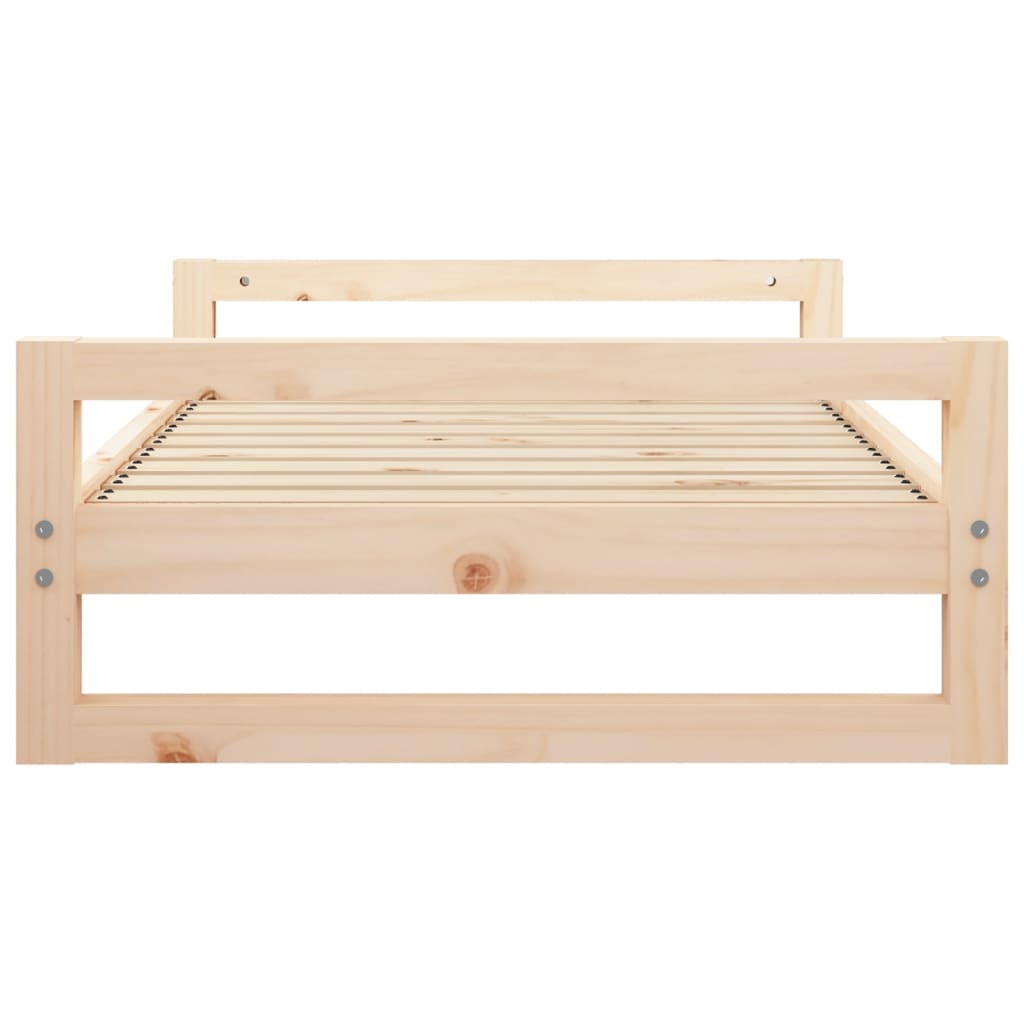 Lit pour chien 95,5x65,5x28 cm Bois de pin massif