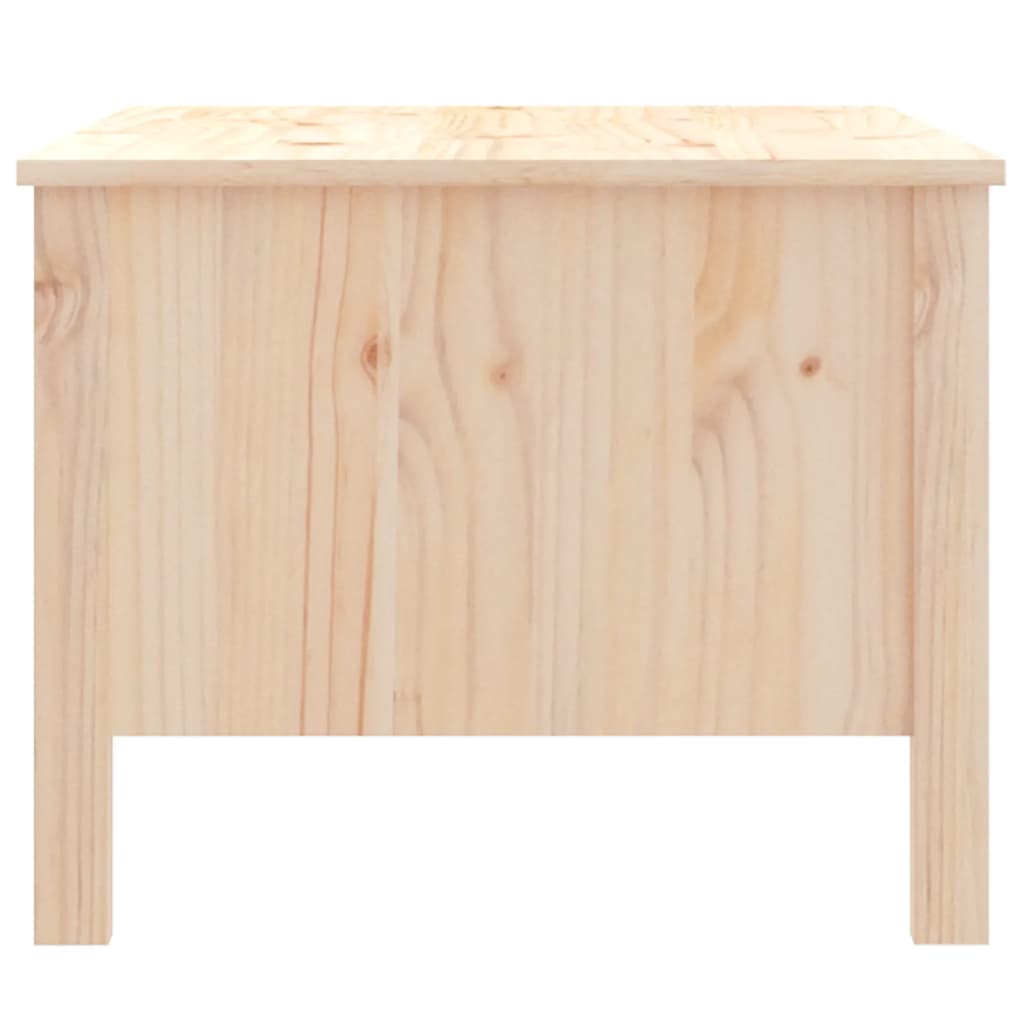 Table Basse 100x50x40 cm Bois Massif Pin