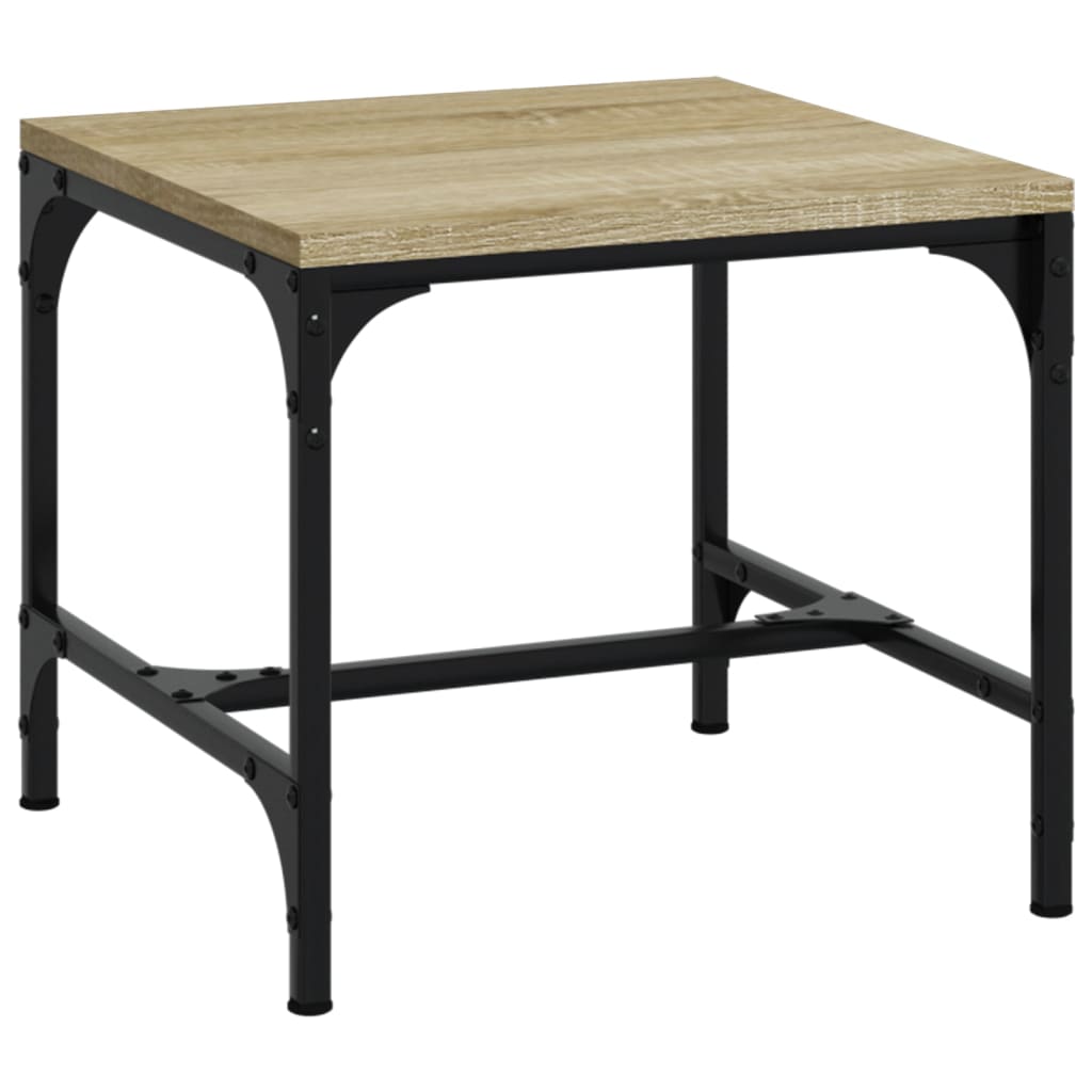 vidaXL Coffee Table Sonoma Oak 50x50x35 cm Engineered Wood