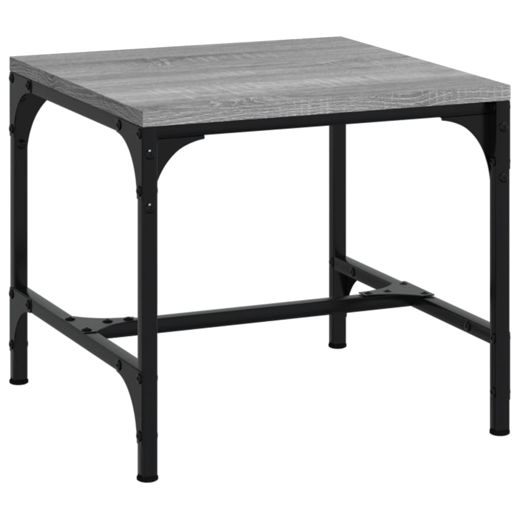 Table Basse Gris Sonoma 50x50x35 cm Bois D'ingénierie