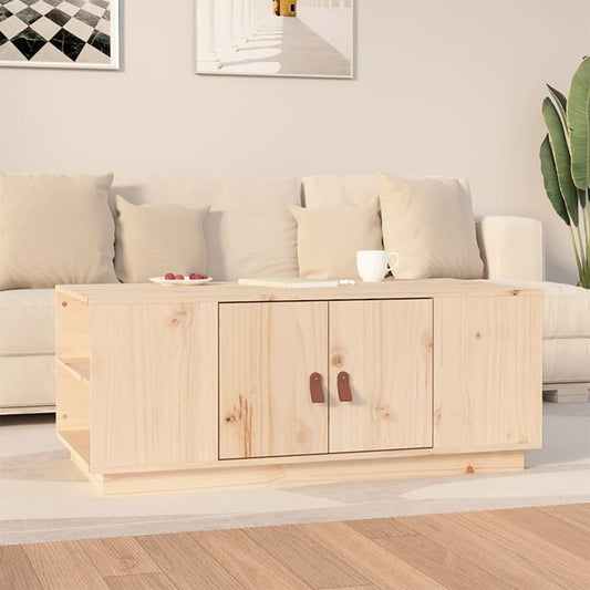 vidaXL Coffee Table 100x50x41 cm Solid Wood Pine