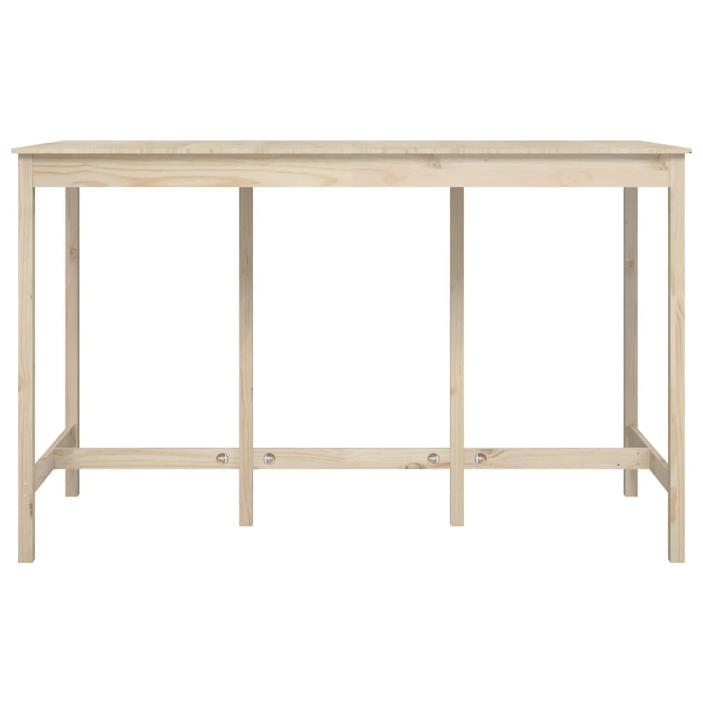 Table de Bar 180x80x110 cm Bois Massif Pin