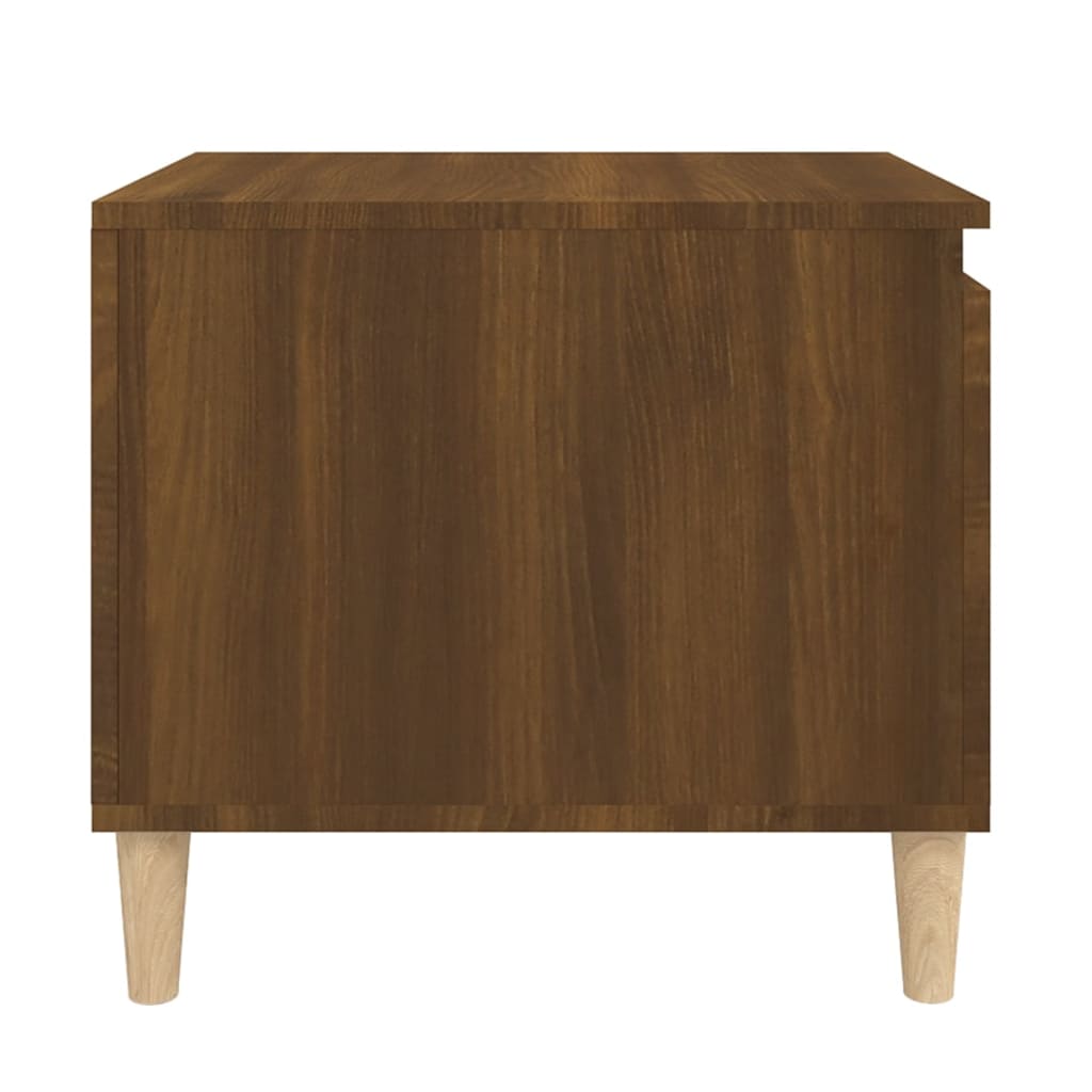 vidaXL Coffee Table Brown Oak 100x50x45 cm Engineered Wood