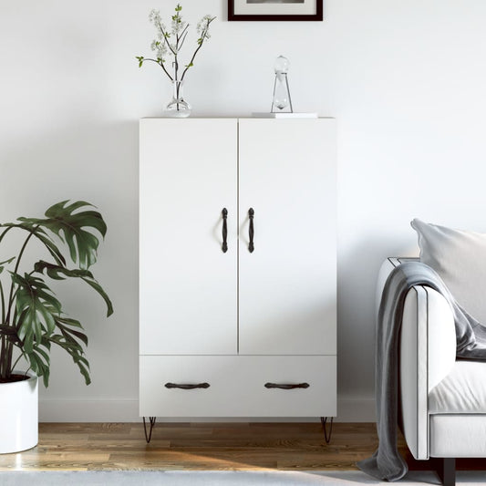 vidaXL Highboard White 69.5x31x115 cm Engineered Wood