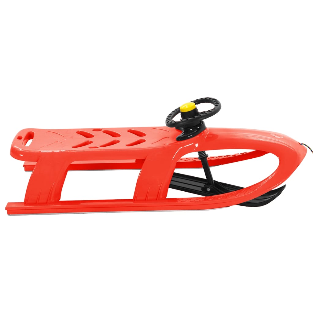 Sledge with Wheel Red 102.5x40x23 cm Polypropylene - Upclimb Ltd