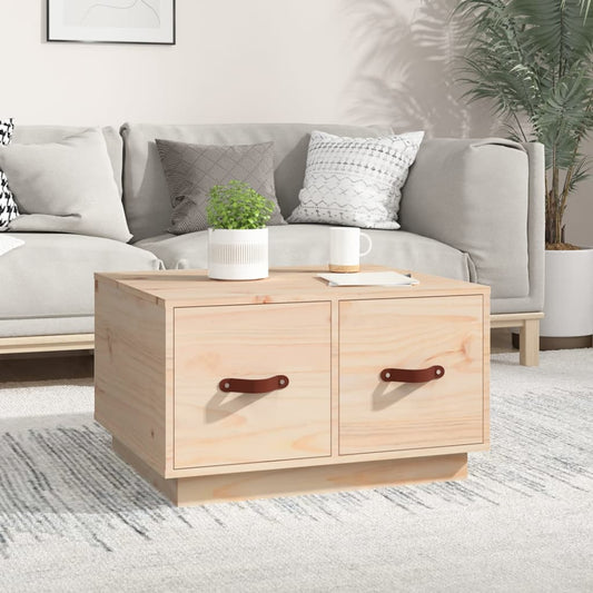 vidaXL Coffee Table 60x53x35 cm Solid Wood Pine