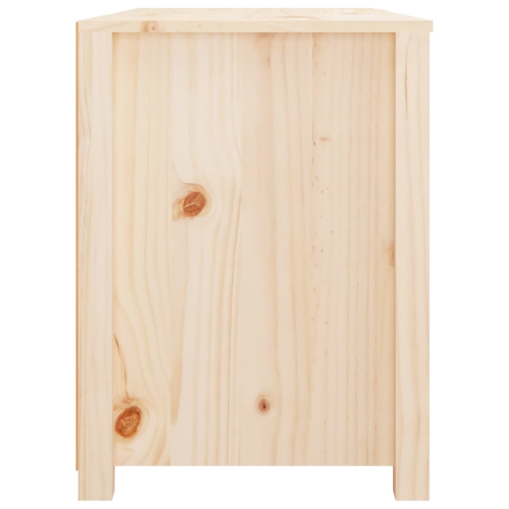 Meuble d'Appoint 100x40x54 cm Bois Massif Pin