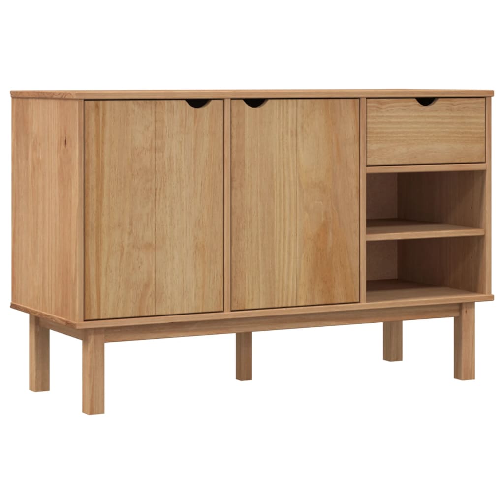 vidaXL Sideboard OTTA 114x43x73.5 cm Solid Wood Pine