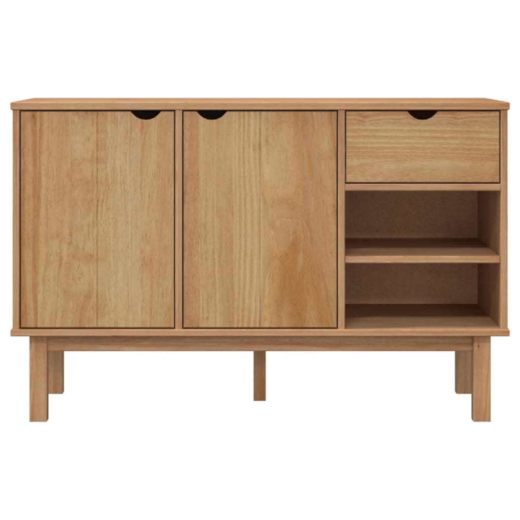 vidaXL Sideboard OTTA 114x43x73.5 cm Solid Wood Pine