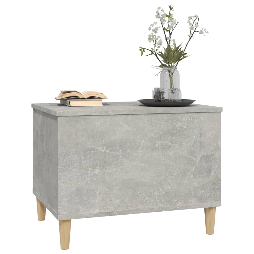 vidaXL Coffee Table Concrete Grey 60x44.5x45 cm Engineered Wood