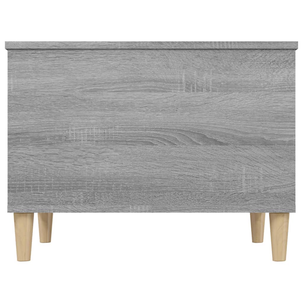 vidaXL Coffee Table Grey Sonoma 60x44.5x45 cm Engineered Wood