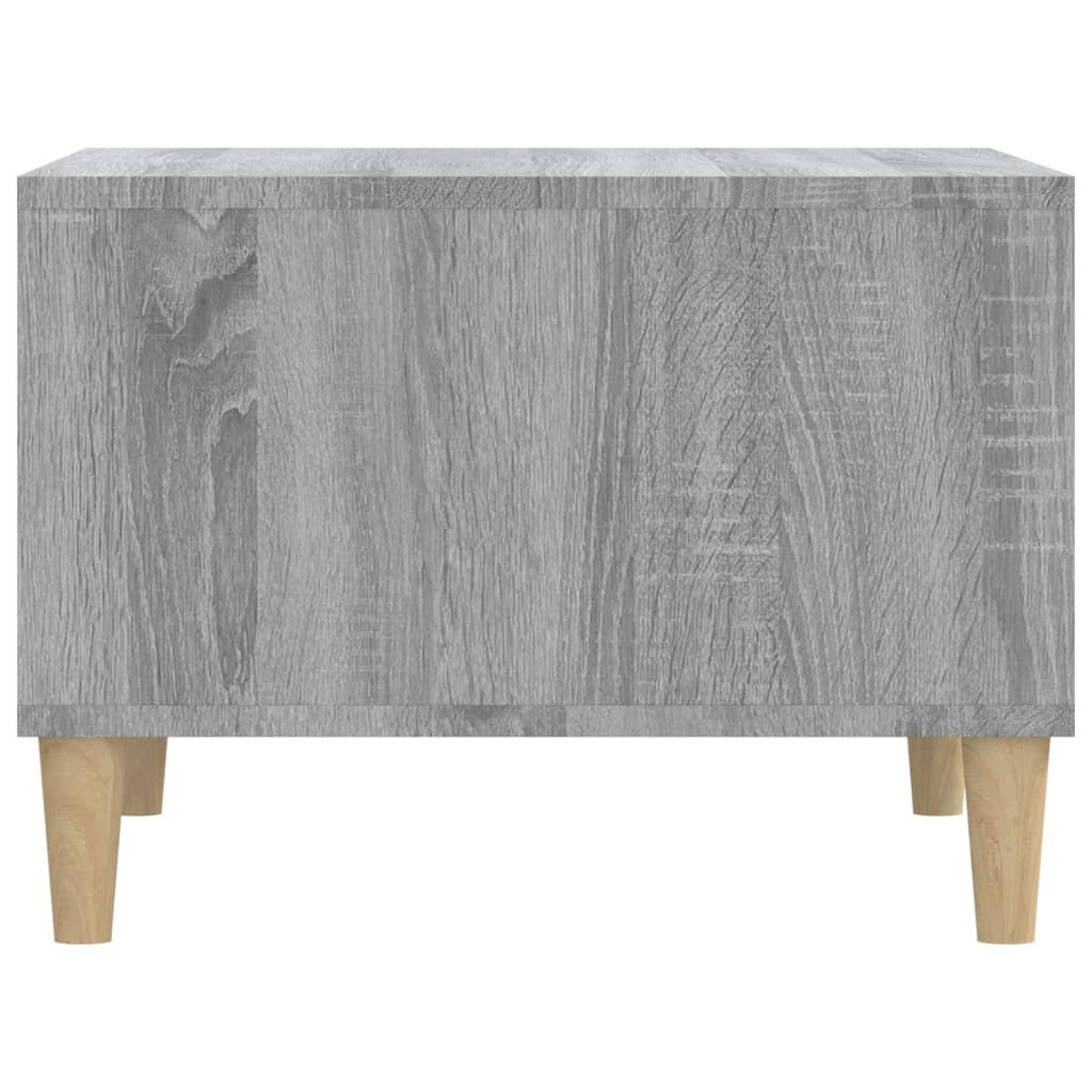 vidaXL Coffee Table Grey Sonoma 60x50x36.5 cm Engineered Wood