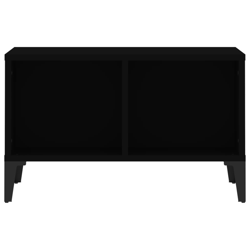 vidaXL Coffee Table Black 60x50x36.5 cm Engineered Wood
