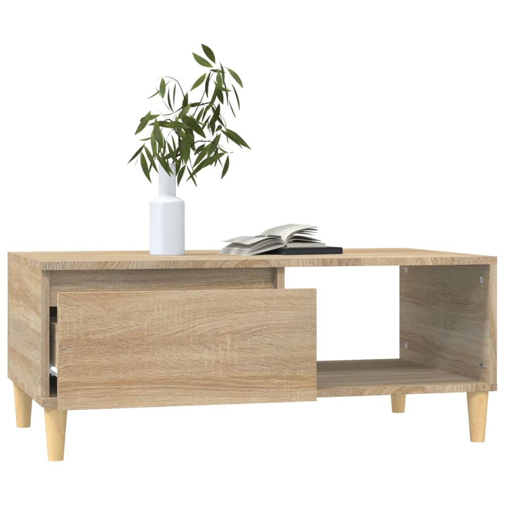 Salontafel Sonoma Eiken 90x50x36,5 cm Engineered Wood