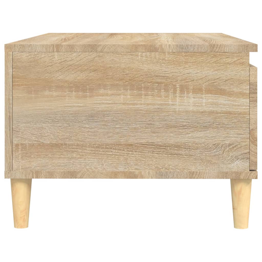 Table basse Chêne Sonoma 90x50x36,5 cm Bois d'ingénierie