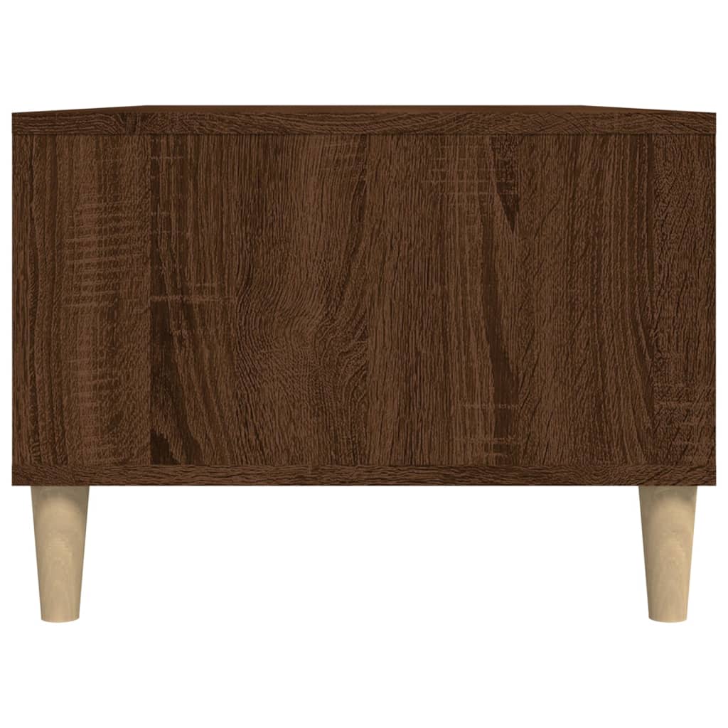 vidaXL Coffee Table Brown Oak 90x50x36,5 cm Engineered Wood