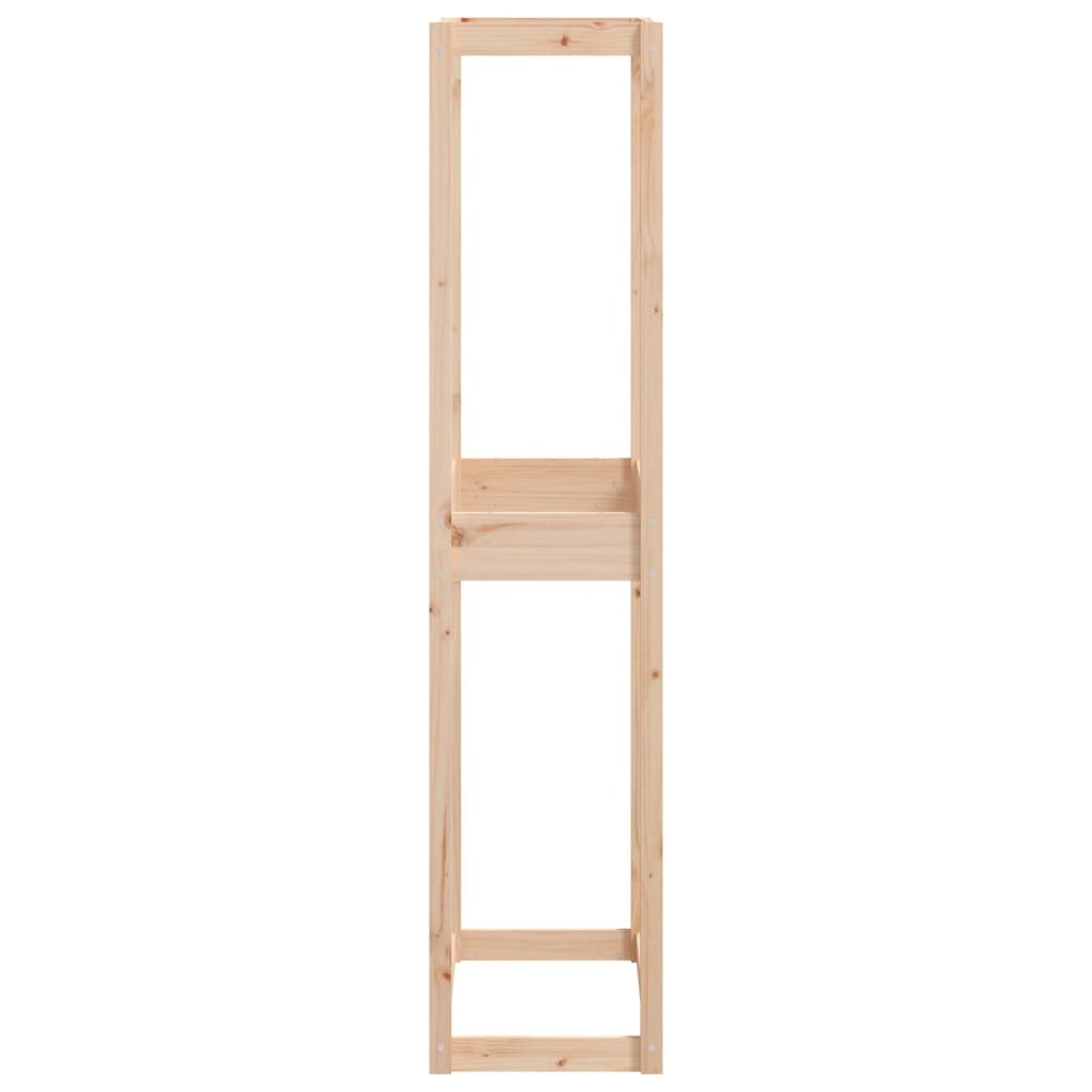 Tire Rack 63x40x180 cm Solid Wood Pine - Upclimb Ltd