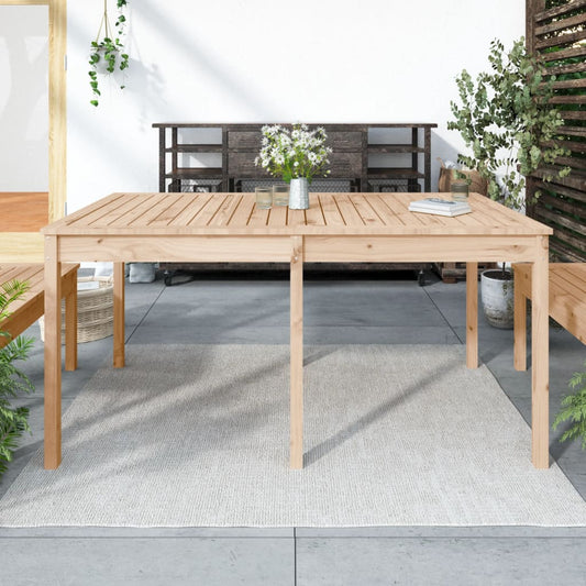 Table de jardin 159,5x82,5x76 cm Pin massif