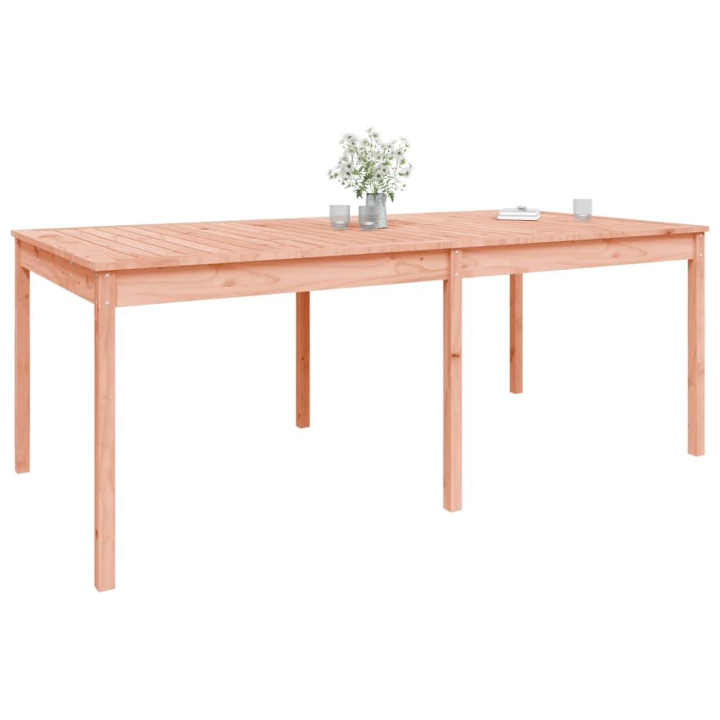 vidaXL Garden Table 203.5x100x76 cm Solid Wood Douglas