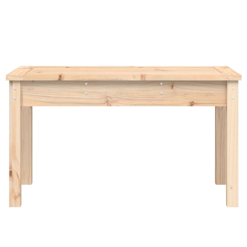 vidaXL Garden Bench 80x44x45 cm Solid Wood Pine