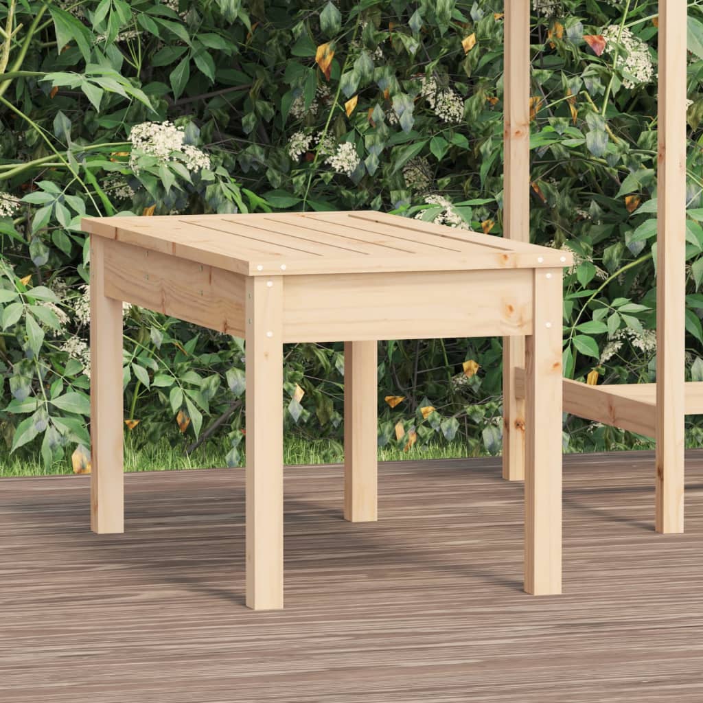 vidaXL Garden Bench 80x44x45 cm Solid Wood Pine