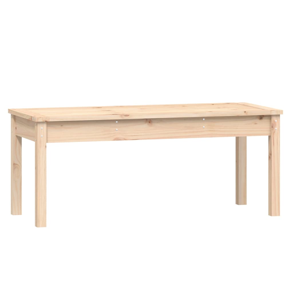 Banc de jardin 109x44x45 cm Pin massif