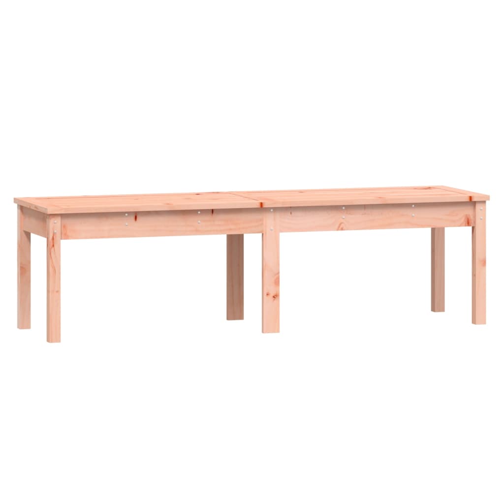 Banc de jardin 2 places 159,5x44x45 cm Bois Massif Douglas