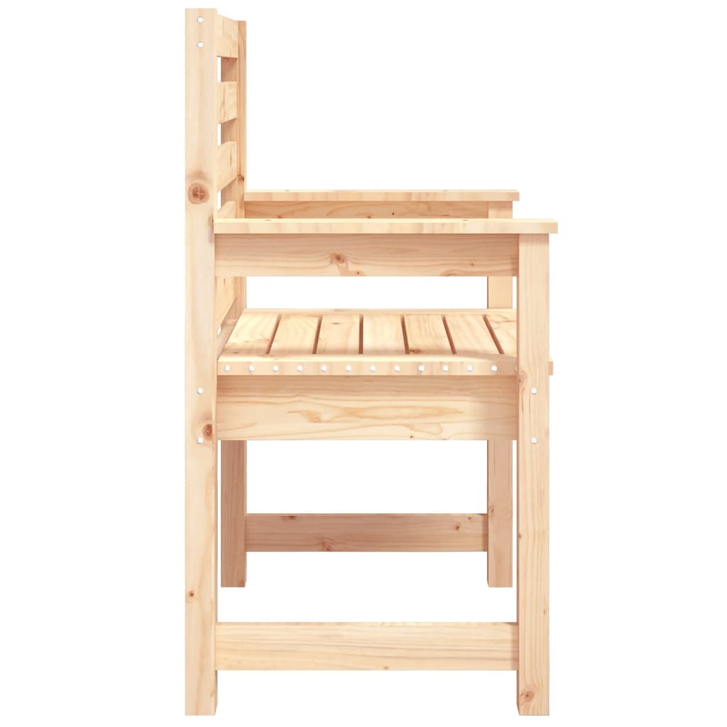 Garden Chairs 2 pcs 60x48x91 cm Solid Wood Pine - Upclimb Ltd