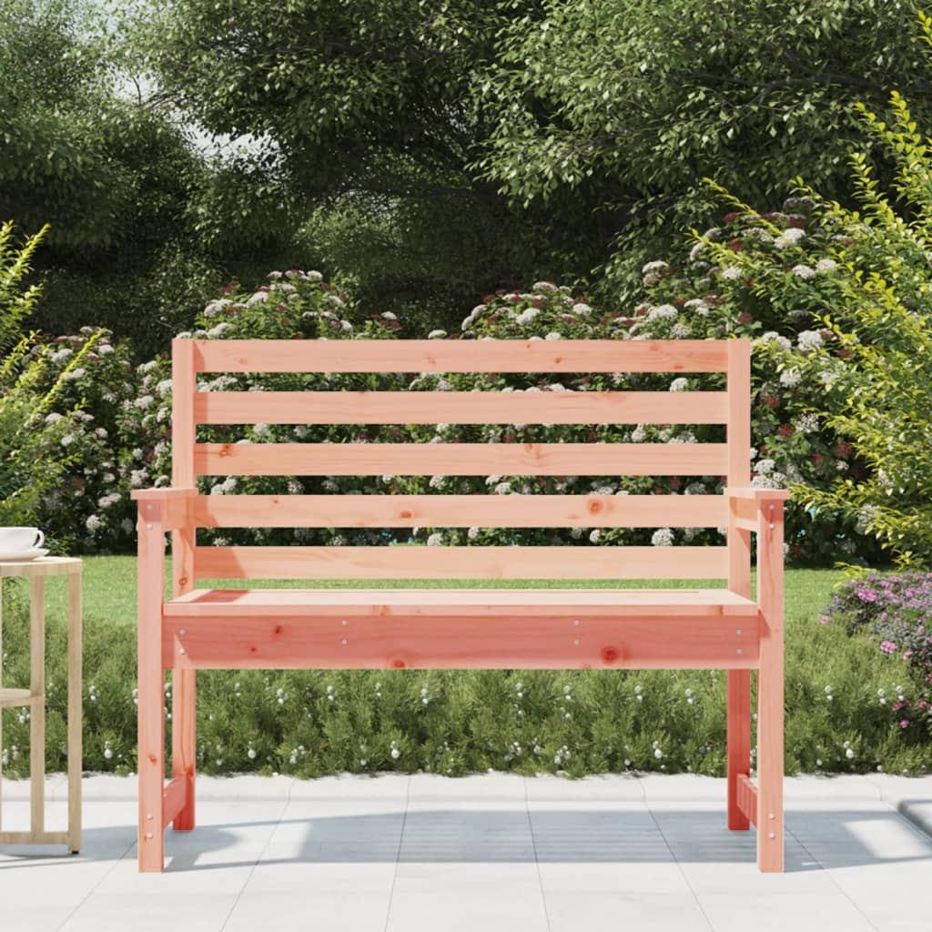 Garden Bench 109x48x91.5 cm Solid Wood Douglas - Upclimb Ltd