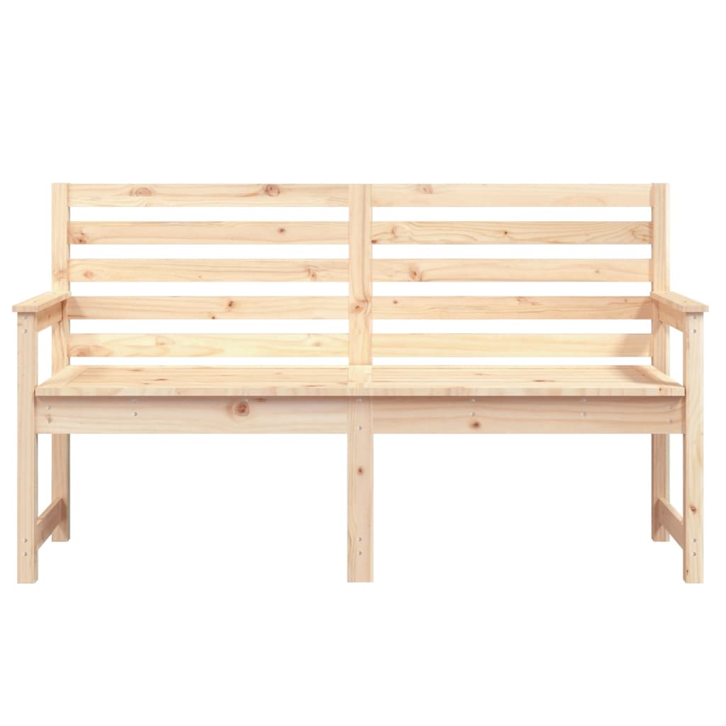 Garden Bench 159.5x48x91.5 cm Solid Wood Pine - Upclimb Ltd