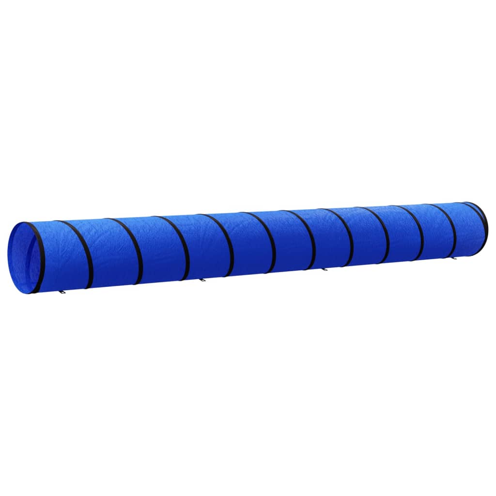 vidaXL Dog Tunnel Blue Ø 55x500 cm Polyester