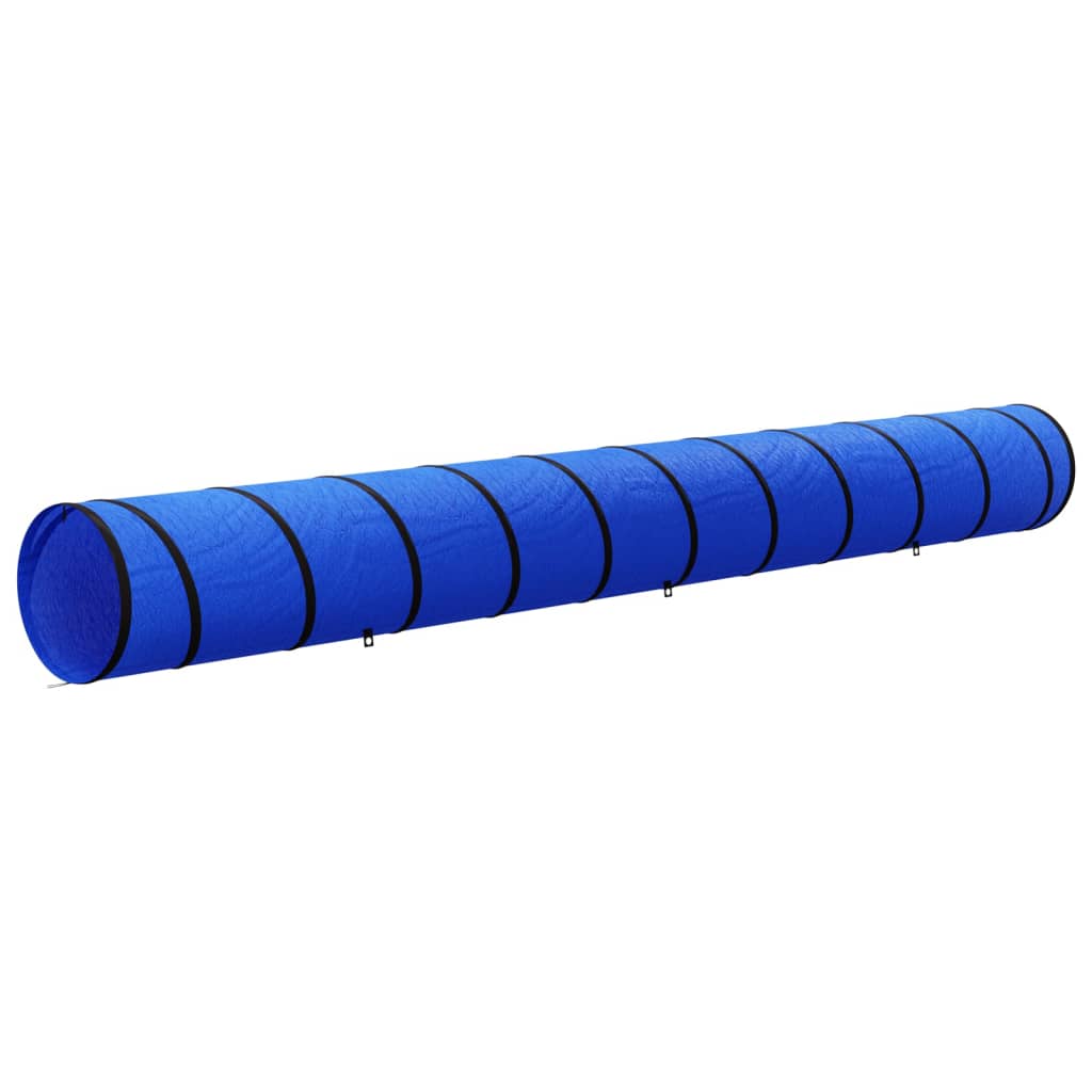 vidaXL Dog Tunnel Blue Ø 55x500 cm Polyester