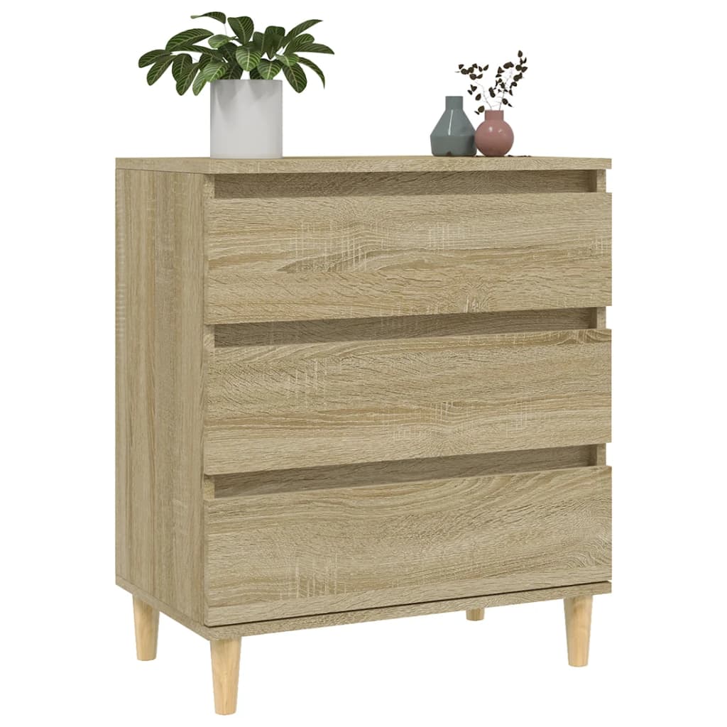 vidaXL Sideboard Sonoma Oak 60x35x70 cm Engineered Wood