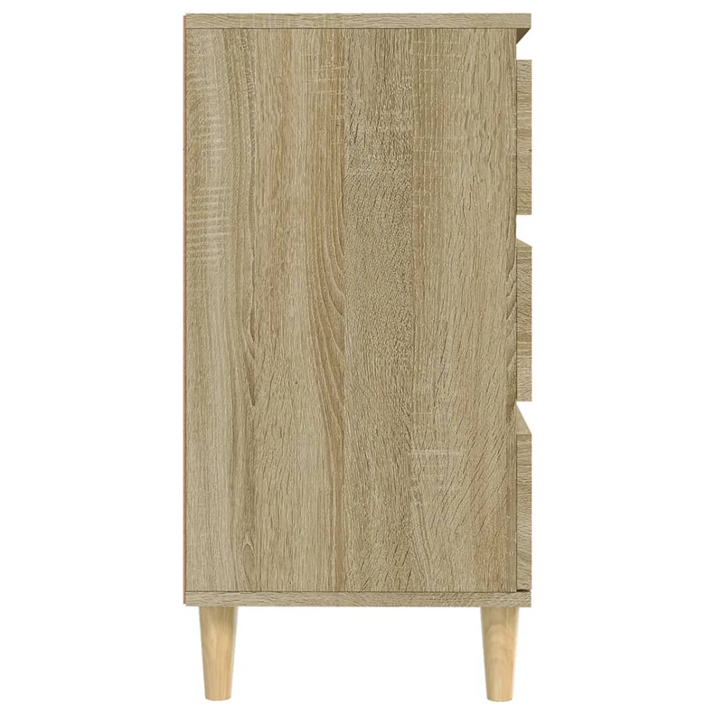 vidaXL Sideboard Sonoma Oak 60x35x70 cm Engineered Wood