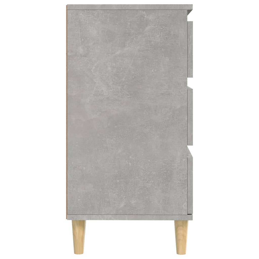 vidaXL Sideboard Concrete Grey 60x35x70 cm Engineered Wood