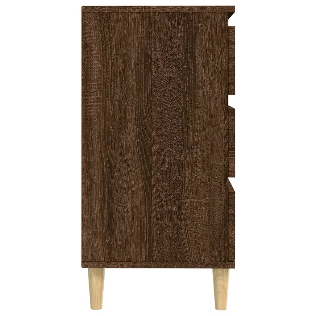 Dressoir Bruin Eiken 60x35x70 cm Engineered Wood