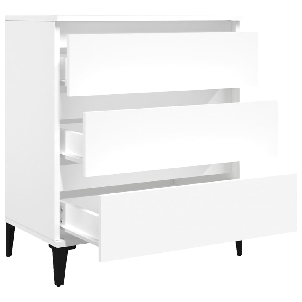 vidaXL Sideboard White 60x35x70 cm Engineered Wood