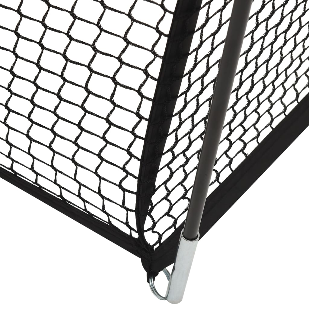 Baseball Batting Cage Net Black 600x400x250 cm Polyester - Upclimb Ltd