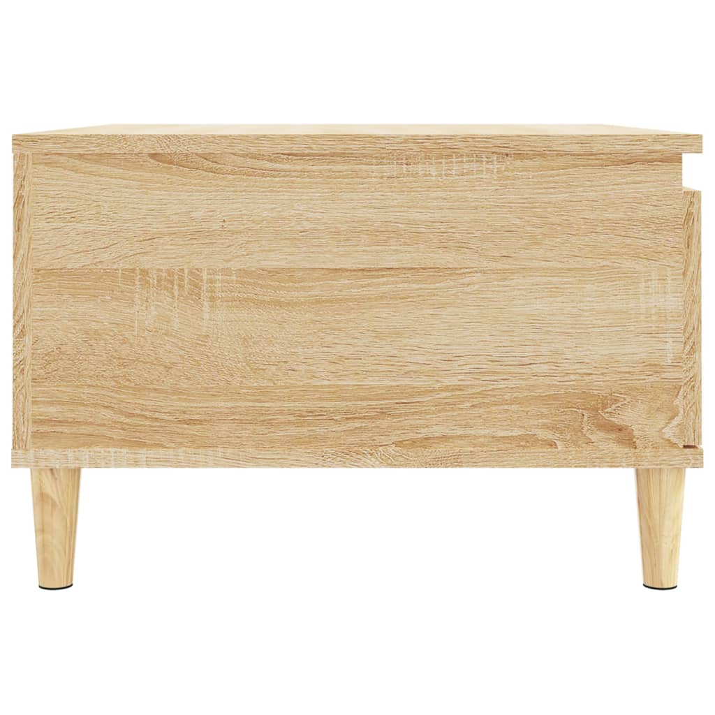 Table basse Chêne Sonoma 55x55x36,5 cm Bois d'ingénierie