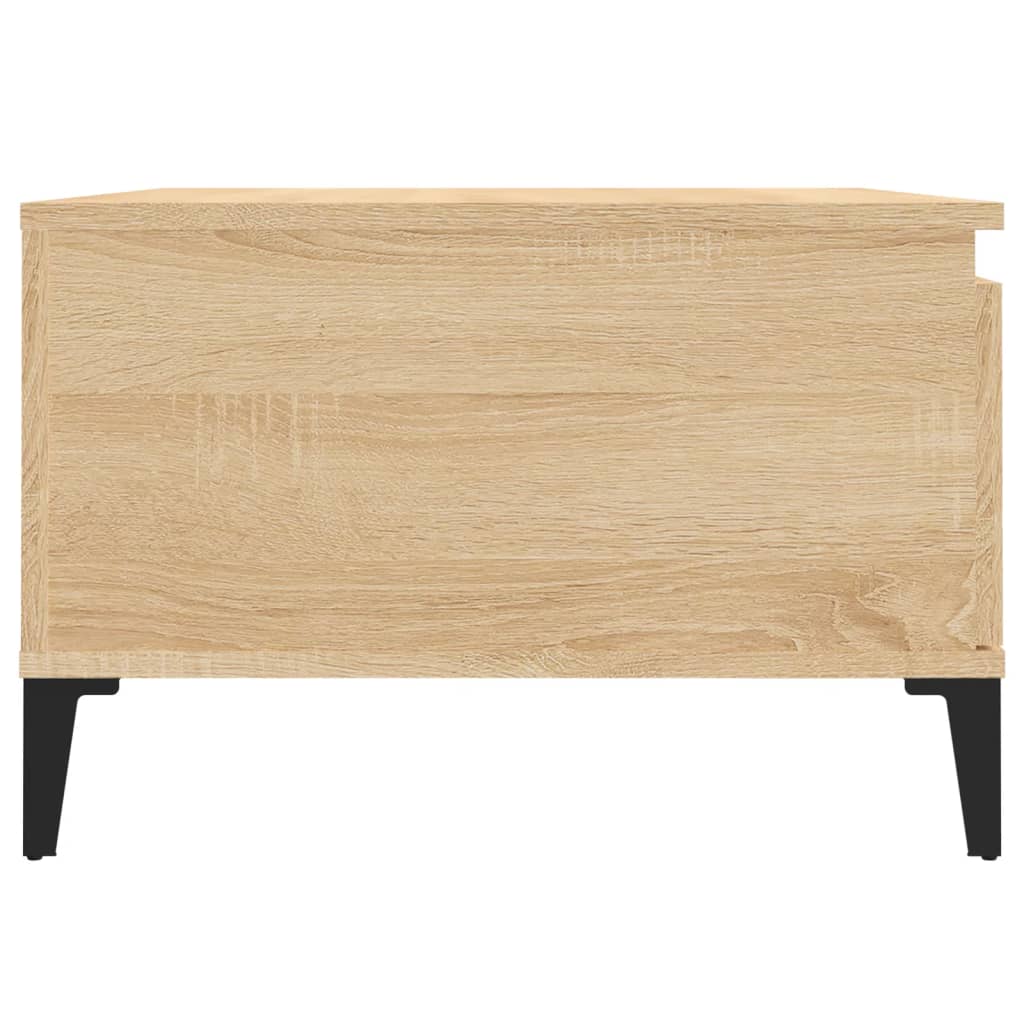 Table basse Chêne Sonoma 55x55x36,5 cm Bois d'ingénierie