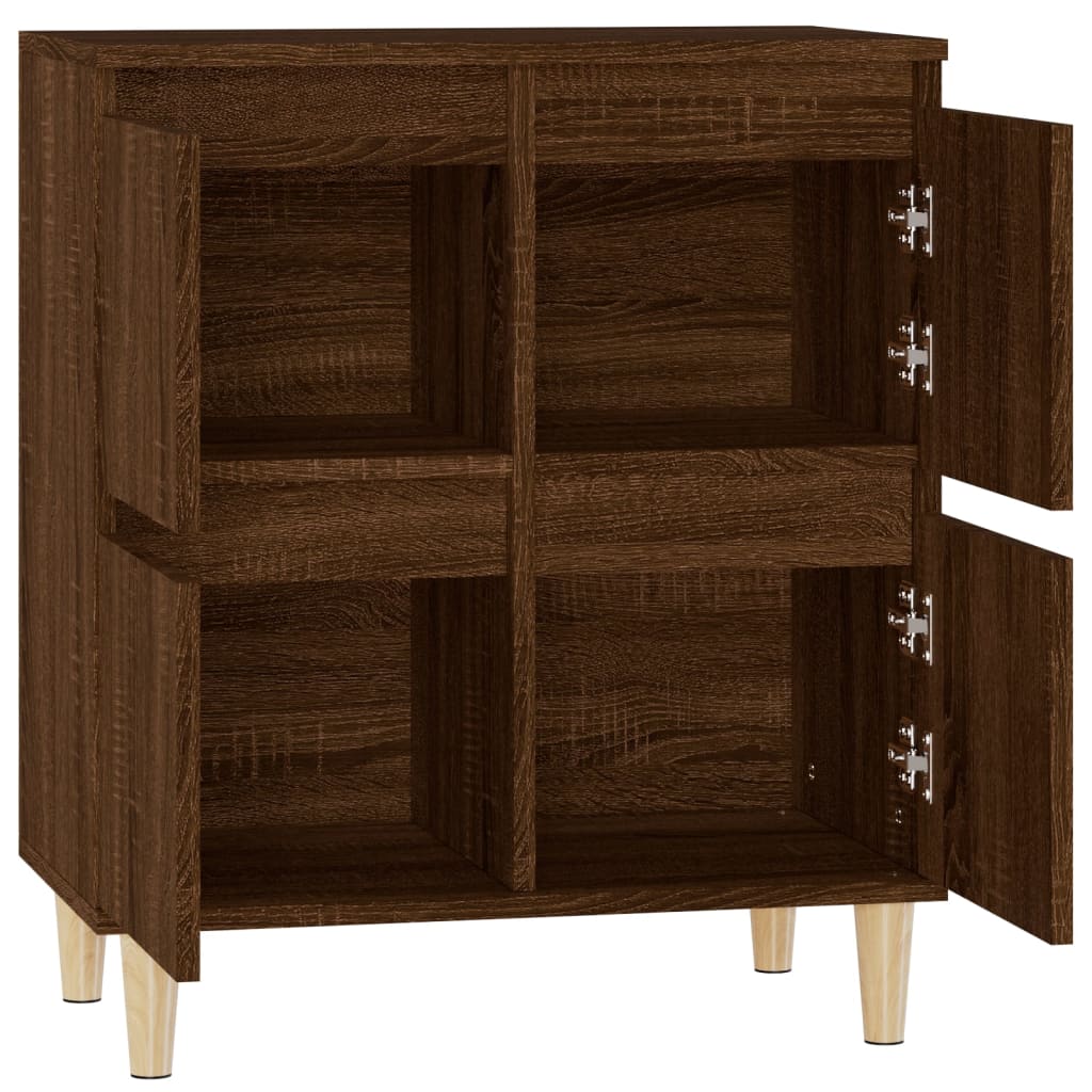 vidaXL Sideboard Brown Oak 60x35x70 cm Engineered Wood